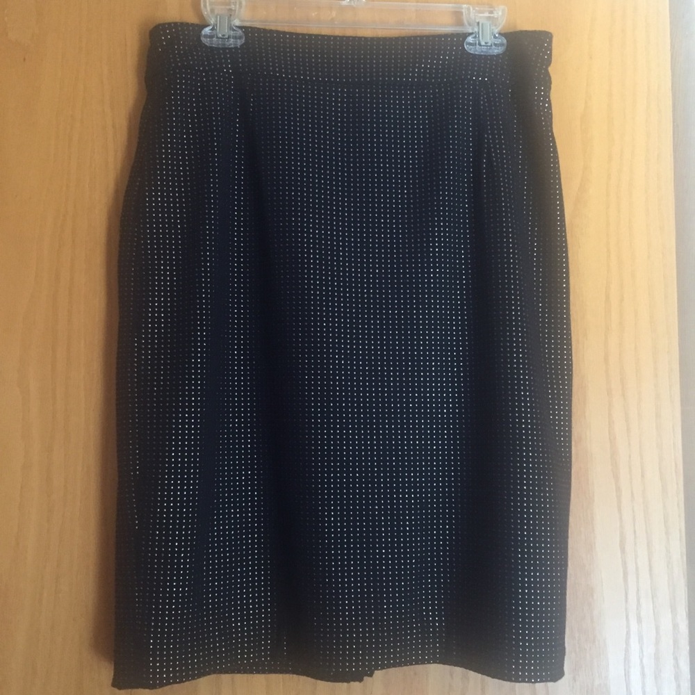 Calvin Klein black pencil skirt size 10
